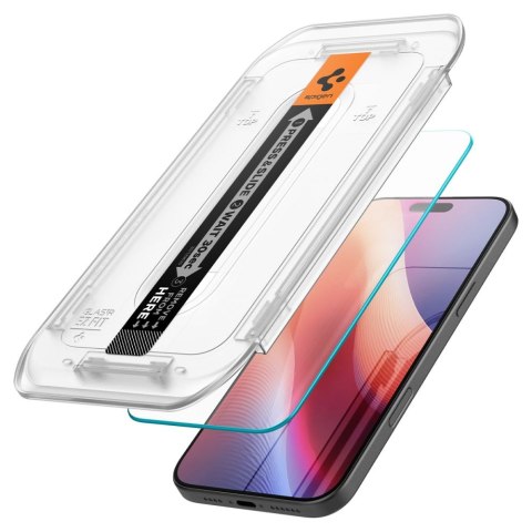 Szkło hartowane ochronne na iPhone 16 Pro Glas.tR EZ Fit SPIGEN