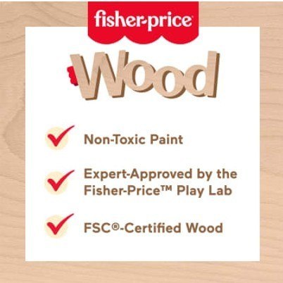 Wooden Koszyk piknikowy Fisher Price