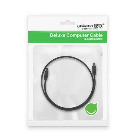 Kabel przewód płaski SATA 1.0-3.0 do 5Gb/s 0.5m - czarny UGREEN