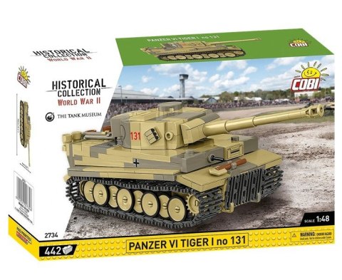 Klocki Panzer VI Tiger I no 131 442 klocki Cobi Klocki