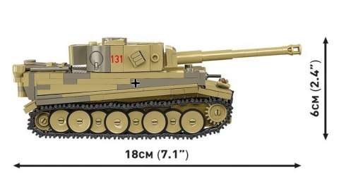 Klocki Panzer VI Tiger I no 131 442 klocki Cobi Klocki