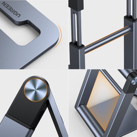 Składana podstawka stojak pod smartfon statyw na telefon szary UGREEN