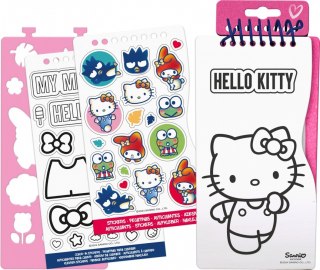Zestaw kreatywny z naklejkami Hello Kitty Kids Euroswan