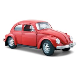 Model kompozytowy Volkswagen Beetle 1973 czerwony Maisto
