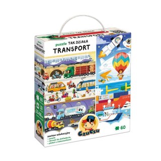 Puzzle Tak działa transport CzuCzu