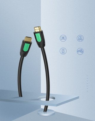 Kabel przewód HDMI 2.0 4K 60Hz 30AWG 2m czarny UGREEN