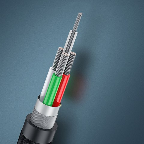 Kabel przewód do drukarki USB-C - USB-B 1m - czarny UGREEN