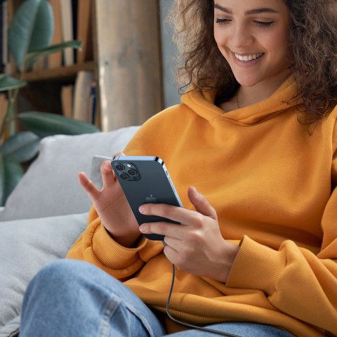 Kabel przewód do iPhone Lightning - USB-C 2.0 MFi 1m - szary UGREEN