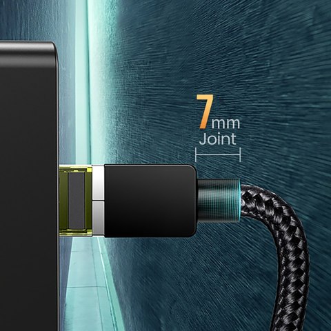 Kabel przewód patchcord Ethernet RJ45 Cat 7 10 Gbps 5m - czarny UGREEN