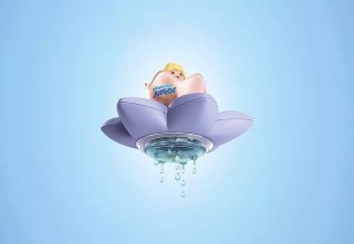 Zestaw z figurką JUNIOR & Disney: Dzwoneczek i magiczny kwiat do pływania Playmobil
