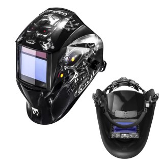 Maska przyłbica spawalnicza automatyczna samościemniająca z funkcją grind METALATOR EXPERT Stamos Germany