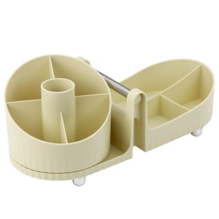Organizer Na Kosmetyki Akcesoria Biurowe Uchwyt Beżowy LEAN