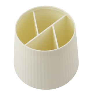 Organizer Na Kosmetyki Artykuły Biurowe 5 Przegród Beżowy LEAN