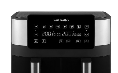 Frytkownica beztłuszczowa Air Fryer Double 8l FR8000 Concept