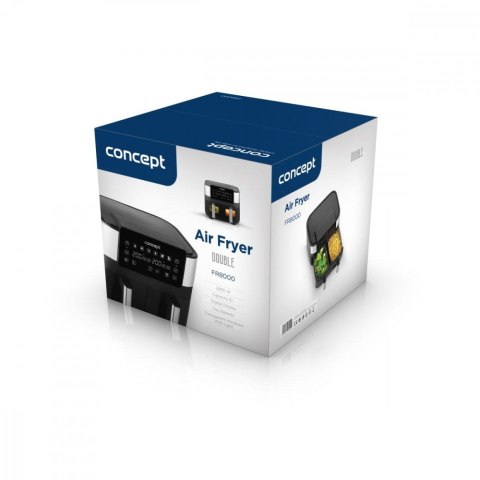 Frytkownica beztłuszczowa Air Fryer Double 8l FR8000 Concept