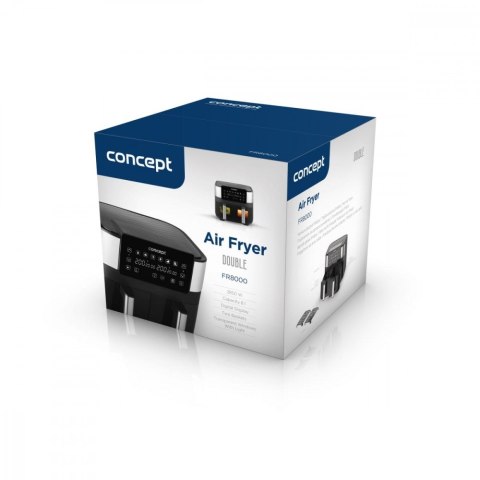 Frytkownica beztłuszczowa Air Fryer Double 8l FR8000 Concept