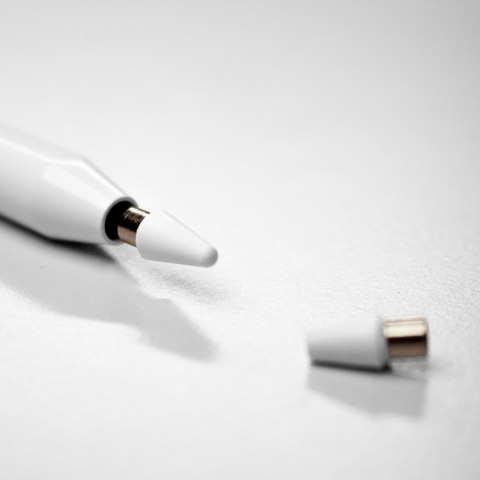 Rysik aktywny Stylus uniwersalny do Android i iOS USB-C - biały WOZINSKY