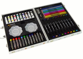 Zestaw Małego Artysty W Walizce 68 Elementów LEAN