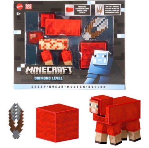 Figurka Minecraft Diamentowy poziom Owca Mattel