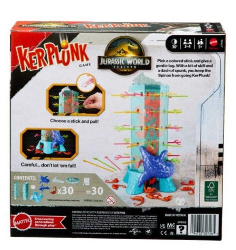 Gra Spadające spinozaury Mattel