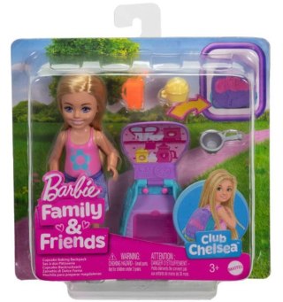 Lalka Barbie Chelsea Plecak z kotkiem Mattel