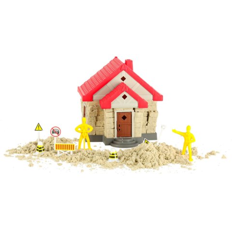 Piasek dla dzieci 750g domek foremki figurki zestaw kreatywny Kik Sp. z o. o. Sp. k.