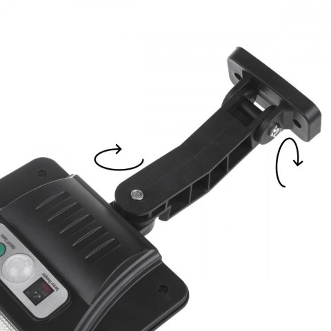 Solarna lampa uliczna LED z czujnikiem i pilotem MCE446 Maclean