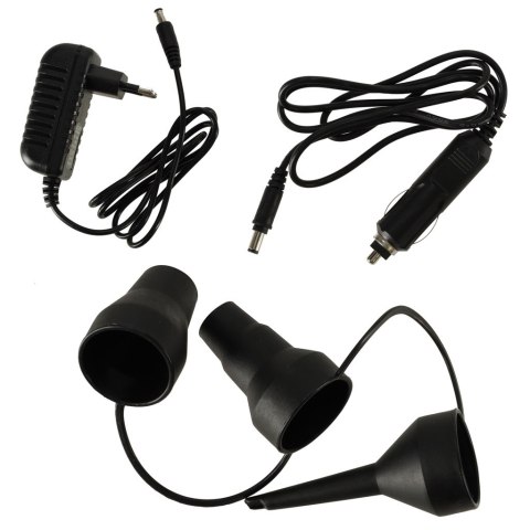 Pompka elektryczna do materaca piłki ponton basen turystyczna przenośna mobilna 2w1 12V/240V końcówki Kik Sp. z o. o. Sp. k.