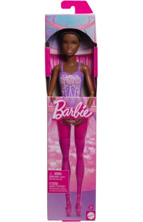 Lalka Barbie Baletnica Czarne włosy Mattel