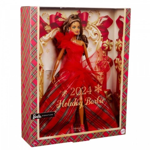 Lalka Barbie Holiday brunetka Mattel