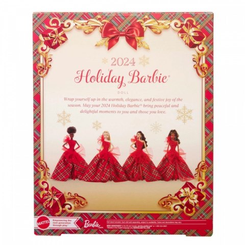Lalka Barbie Holiday brunetka Mattel