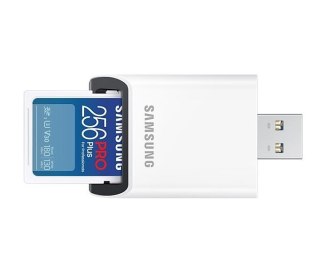 Karta pamięci SD PRO Plus MB-SD256SB/WW 256GB + czytnik Samsung