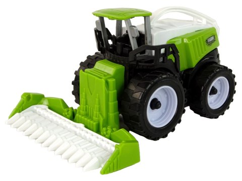 Zestaw Pojazdów Farmerskich Zielone Traktory 4 Ele LEAN Toys