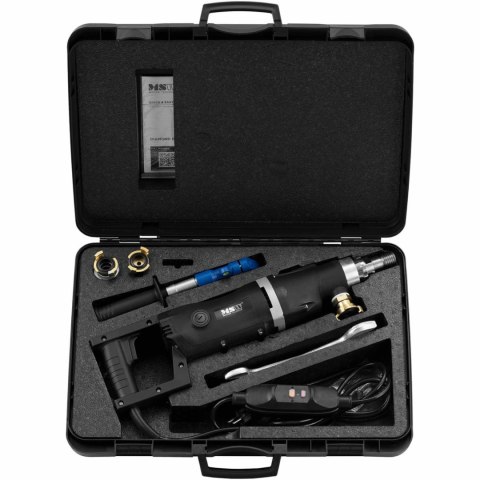 Wiertnica otwornica diamentowa do betonu 1300 obr./min 2200 W - zestaw MSW