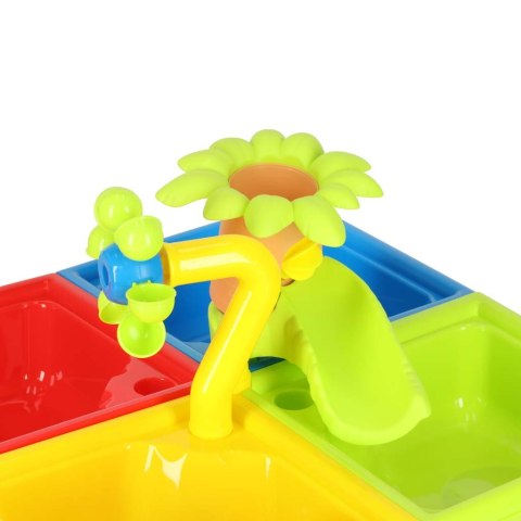 Stolik wodny cztery części piaskownica łopatki konewka stołek Kik Sp. z o. o. Sp. k.