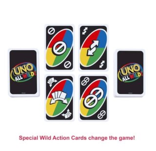 Gra UNO All Wild Dzikie karty Mattel