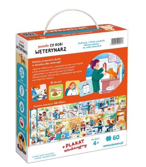 Puzzle Co robi weterynarz CzuCzu