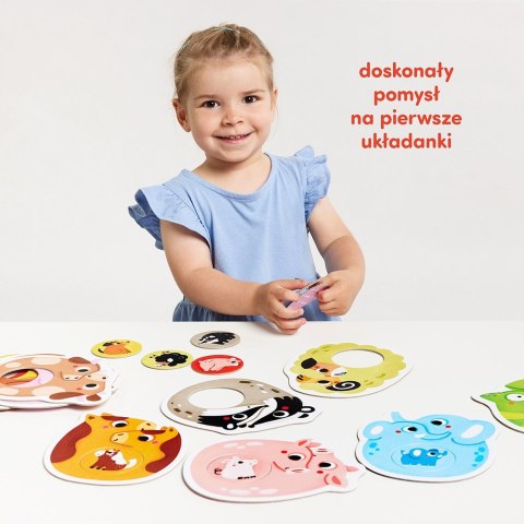Układanka Pierwsze puzzle - Rodzinki CzuCzu