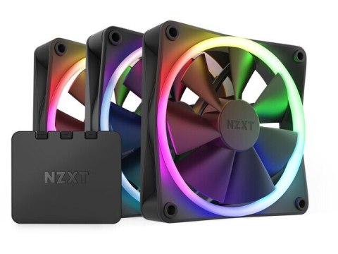 Zestaw 3 Wentylatory NZXT F120 RGB Kontroler NZXT