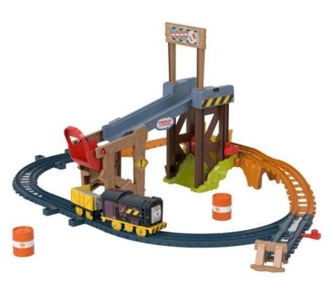 Zestaw Tomek i Przyjaciele Diesel Załadunek na budowie Fisher Price