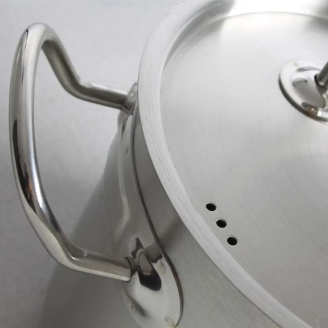 Garnek wysoki Kitchen Line z pokrywką 2,8 l śr. 160 x 140 h - Hendi 837108 Hendi