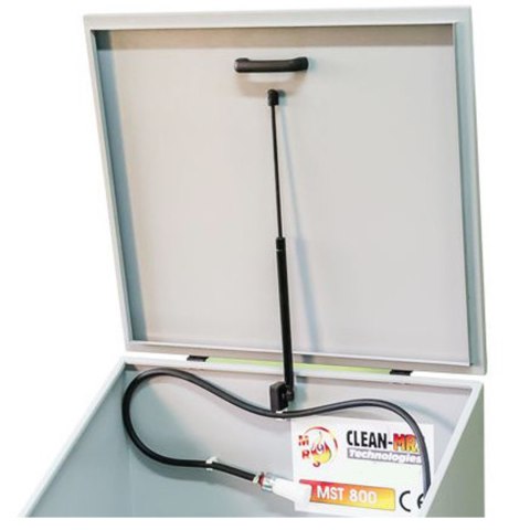 Myjka warsztatowa do części i narzędzi MST 800 z pokrywą mobilna Marwis