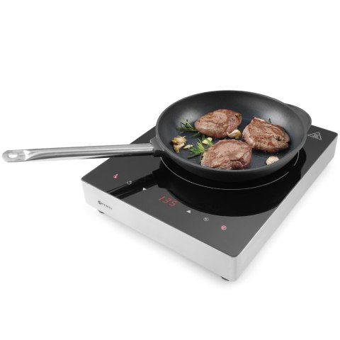 Patelnia indukcyjna Profi Line z odlewu aluminium powlekana tytanem śr. 280 mm - Hendi 629253 Hendi