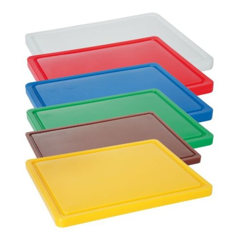 Deska do krojenia HACCP do mięsa GN 1/2 czerwona - Hendi 826119 Hendi