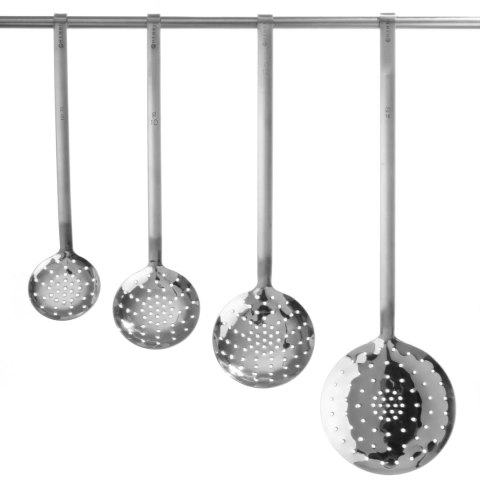 Łyżka cedzakowa HACCP ze stali nierdzewnej Profi Line śr. 100 - Hendi 541203 Hendi