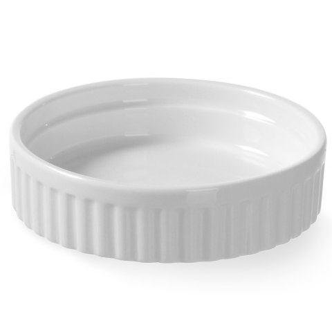 Miseczka kokilka do zapiekania do 600C porcelana śr. 100mm wys. 25mm - Hendi 783627 Hendi