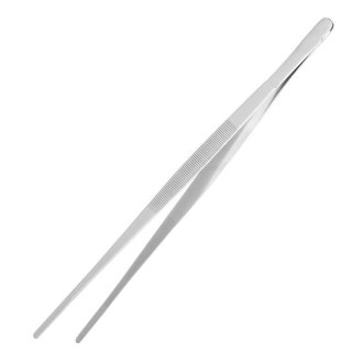 Pinceta pęseta gastronomiczna ze stali nierdzewnej 300 mm - Hendi 680018 Hendi