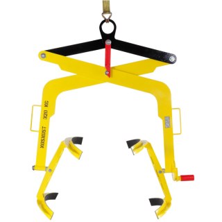 Podnośnik uchwyt do bezpiecznego podnoszenia i przewożenia beczek 200L MEVA