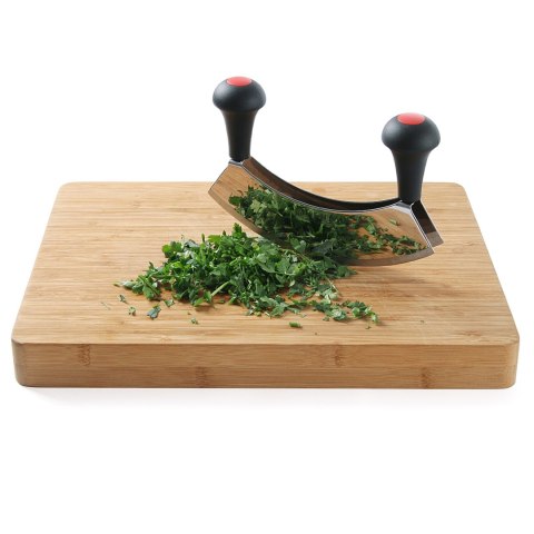 Siekacz nóż do siekania ziół z podwójnym ostrzem - Hendi 844366 Hendi