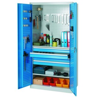 Szafa warsztatowa spawana z szufladami na narzędzia 95x60x195cm MEVA